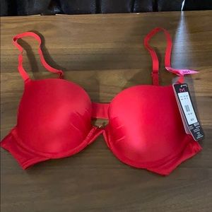 Maidenform womens Tailored Push-up bras,  Red 36A